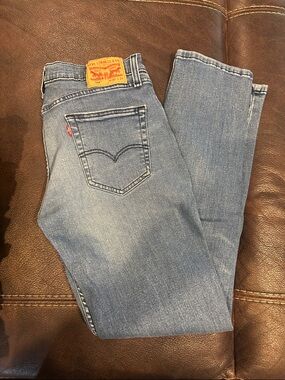 Levi's Men's Light Blue Straight-Leg Jeans